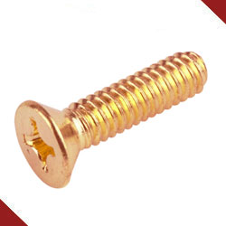 Brass Phillips Cross Recess Head Screws