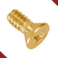 Brass Phillips Cross Recess Head Screws